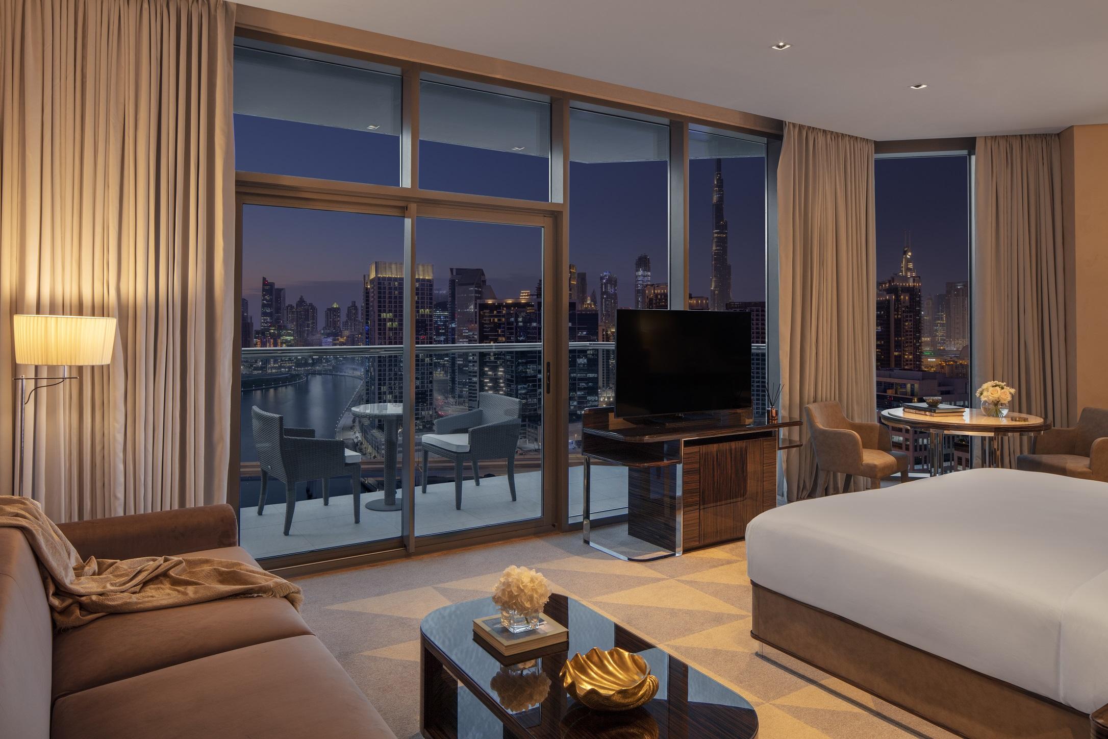 Hyde Hotel Dubai Bagian luar foto A suite at the hotel